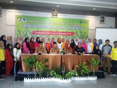 Germas, Dinkes Prov Kampanye Melalui Media Tradisional