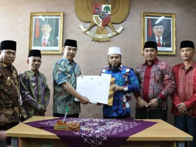 Wujudkan Pemerintahan Bahagia dan Religius, Kota Bengkulu MoU dengan Rejang Lebong