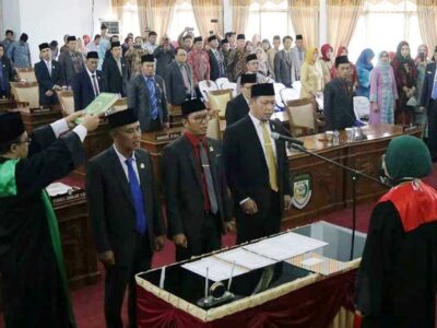 Pimpinan DPRD Seluma 2019-2024 Resmi Dilantik, Ini Harapan Bundra