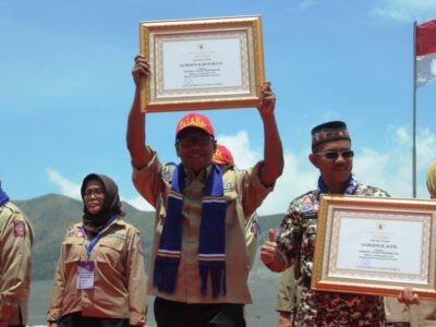 Gubernur Bengkulu Raih Penghargaan Sebagai Pembina Tagana Berprestasi 2019