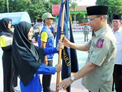 Sahabat Tagana dan SANS Kota Bengkulu Dikukuhkan