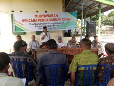 Tampung  Aspirasi Masyarakat, Pemdes Muara Pulutan Gelar Musrembang Desa