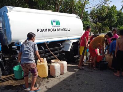 PDAM Kota Bengkulu Siap Drop Air Bersih Gratis, Hubungi Call Centre Berikut…