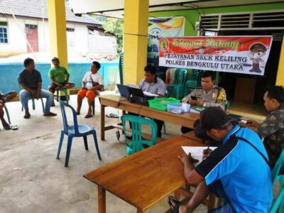 Polres Bengkulu Utara Gelar Pelayanan SKCK Keliling