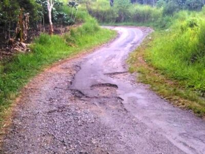 Warga Keluhkan Jalan Desa Rusak Parah