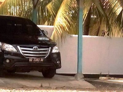 Nopol Diganti, Mobnas Kadinkes Bengkulu Selatan Diduga Disalahgunakan