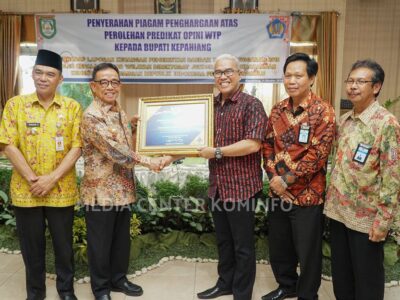 Pemkab Kepahiang Terima Penghargaan CST dari Kemenkeu