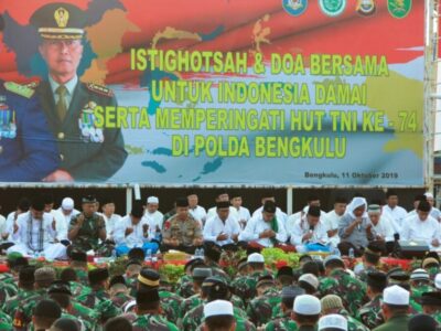 Wujudkan Indonesia Damai, Bengkulu Gelar Istighotsah