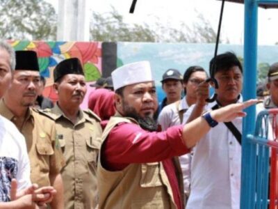 Gunakan Dana Kelurahan, Pondok Besi Bangun RTH dan Jalan Lingkungan