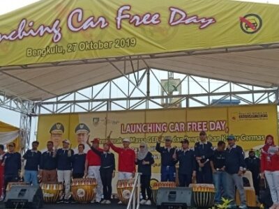 Ciptakan Masyarakat Sehat, Pemprov Bengkulu Launching Car Free Day