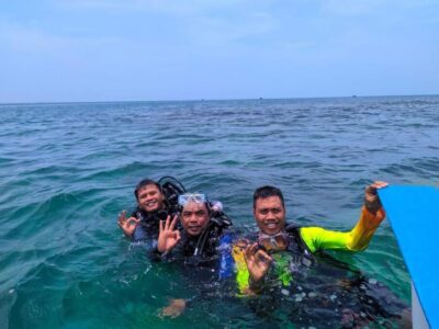 Gali Potensi Kelautan, Kadis DKP Kota Jajal Perairan Pulau Tikus