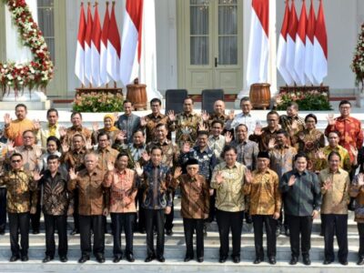 Daftar Resmi Kabinet Baru Jokowi