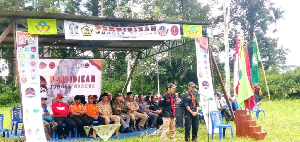 Pendidikan Jungle Rescue Tingkat Nasional Resmi Digelar