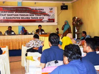 Dinsos Seluma Adakan Bimtek Verifikasi BPNT 2019