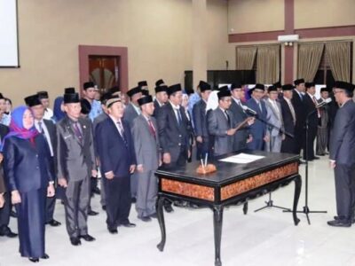 Pemkot Bengkulu Kembali lakukan Mutasi Pejabat Eselon II, III dan IV