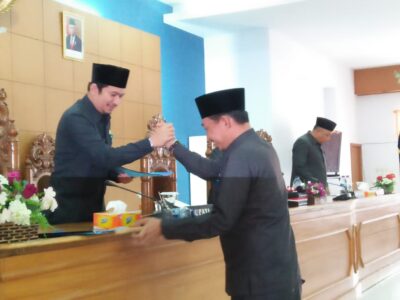 DPRD Bengkulu Utara Gelar Rapat Paripurna Pandangan Umum Fraksi Atas Raperda APBD 2020