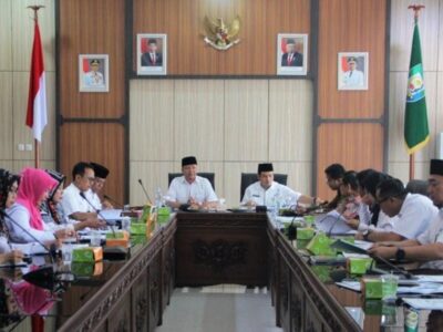 Rakor Dana Pajak Rokok 2019, Gubernur Rohidin Minta Tak Ada Lagi Pasien Disuruh Pulang
