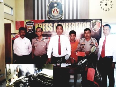 Polisi Bekuk Pelaku Pembakaran Mobil