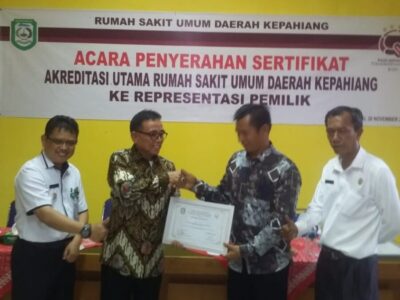 RSUD Kepahiang Raih Akreditasi Utama