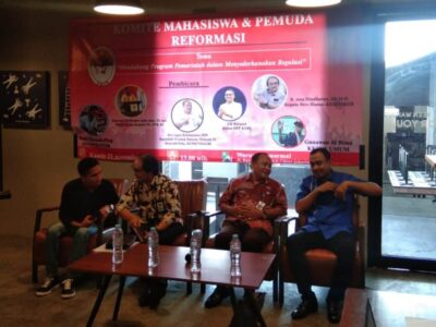 Dialog Tarbuka, KMP Reformasi Angkat Tema “Mendukung Program Pemerintah Dalam Menyederhanakan Regulasi”