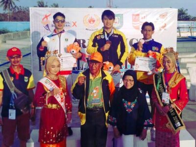Pertandingan Terakhir, Bengkulu Raih 5 Medali Emas di Cabor Renang