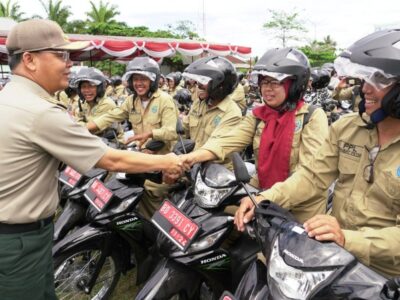 216 Tenaga PPL Terima Kendaraan Operasional