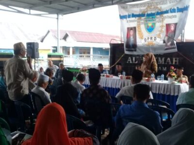 Reses Teuku dan Baidari, Infrastruktur Masih Jadi Keluhan Warga