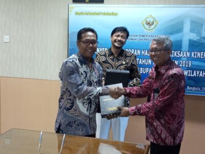 Pemprov Bengkulu Terima LHP Kinerja dari BPK RI