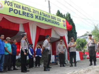 Jelang Natal, Kapolda Bengkulu cek Pospam Hingga Perbatasan Curup-Lubuk Linggau