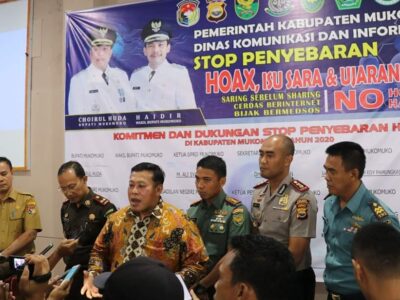 Bupati Huda Ajak Masyarakat Mukomuko Bijak Bermedsos