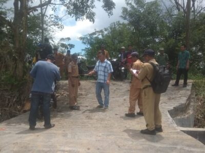 Pemdes Suka Merindu Laksanakan Monitoring Pembangunan Desa 2019