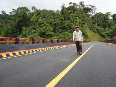 Jembatan Terpanjang di Bengkulu Selesai Dibangun