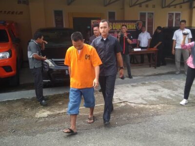 Setelah Kades, Giliran Sekdes Suka Makmur Bengkulu Utara Ditahan Polres