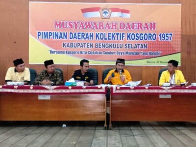 Ahmad Soepriadi Pimpin Kosgoro 1957 Bengkulu Selatan
