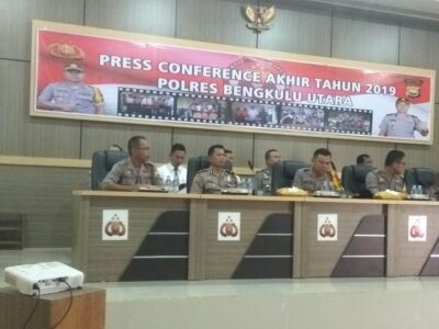 Akhir Tahun Polres Bengkulu Utara: 67 Personil Naik Pangkat, Ganguan Kamtibmas Menurun