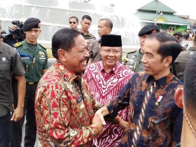 Bupati Mian Sodori Presiden Jokowi Proposal Jembatan Pelompat Macan
