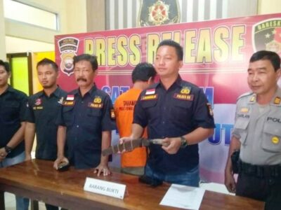 Polisi Tangkap Pelaku Pengancaman Gunakan Sajam di Bengkulu Utara