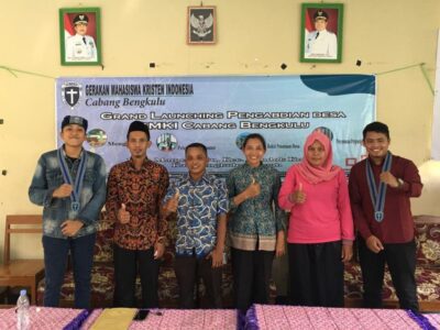 GMKI Bengkulu Grand Launching Program Pengabdian Desa