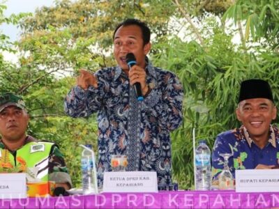 Hadiri Musrenbang, Windra Apresiasi Kades, Perangkat Desa dan Masyarakat Seberang Musi