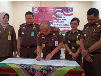 Kejari Kepahiang Canangkan Zona Integritas