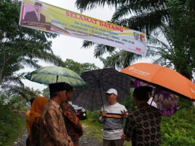 Masyarakat Selagan Raya Dukung Gubernur Rohidin Buka Akses Jalan ke Jambi