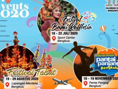 Tiga Event Unggulan Jadi Trigger Wonderful Bengkulu 2020