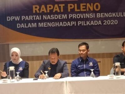 Nasdem Kirim 3 Nama Balon Bupati Kaur ke DPP