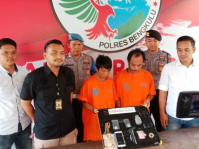 Polres Bengkulu Kembali Tangkap 2 Pengedar Sabu