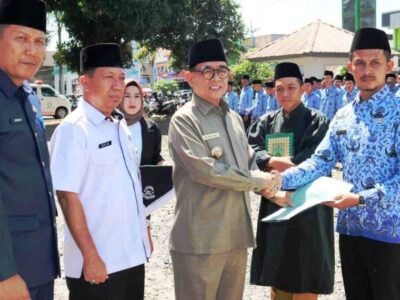 293 PNS di Pemkab Kepahiang Terima SK, Ini Pesan Bupati Hidayat