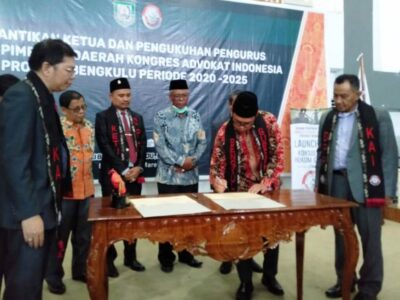 Ilham Fatahilah Resmi Jabat Ketua DPD KAI Bengkulu