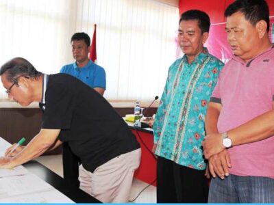 Penandatanganan Perjanjian Kinerja Kepala OPD Kabupaten Seluma Tahun 2020