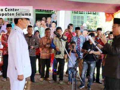 Lantik Kades Tanah Abang, Ini Pesan Bupati Seluma