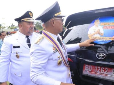 HUT Bengkulu Selatan, Bupati Gusnan Launching Program CINTA BS
