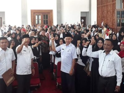 1.148 Honorer di Mukomuko Terima SK dari Bupati